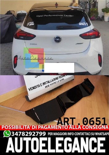 Spoiler per opel corsa - spoiler,