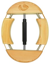 HAIBEIR Cappello da Cowboy in Legno 4 Vie Barella Nero per Adulti Uomo Taglia Unica 7.08 - 9.6