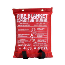 Coperta antifiamma 1,5 x 1,5 perfetta per cucina ristorante casa estintore