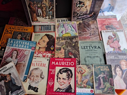 Lotto vecchi romanzi - vecchi,