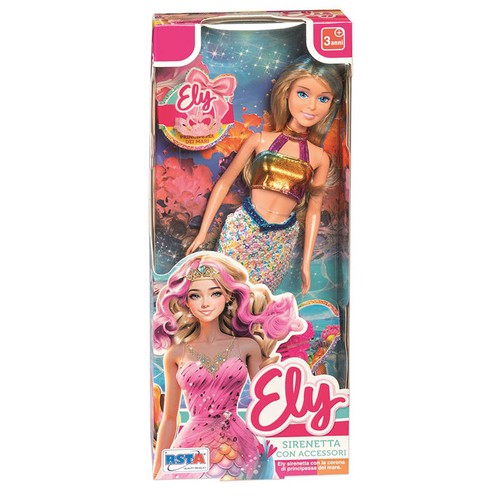 Bambola ely sirenetta 29 - bambola,