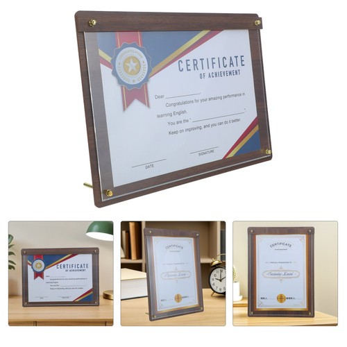 Cornice espositore certificati - espositore,