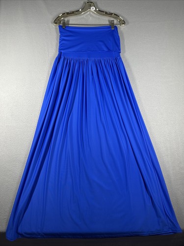 Gonna abito copricostume blu