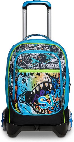Trolley scuola jack ruote - jack, 3