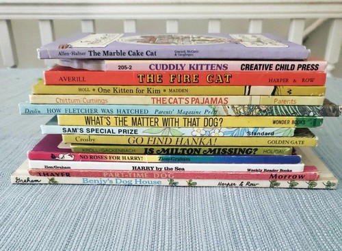Cats and dogs vintage - and, lot