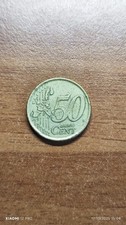 50 centesimi Spagna 1999 Moneta Euro Italiana Rara