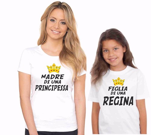 Kit due magliette madre - madre, e