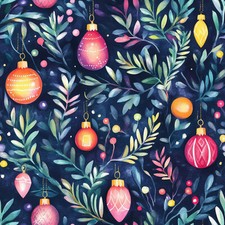 Baubles festivi! Tessuto