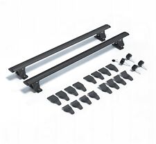 BARRE DA TETTO PORTAPACCHI UNIVERSALI 130CM PER AUTO OMOLOGATE PER TETTO LISCIO