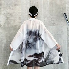 Cappotto donna chiffon kimono