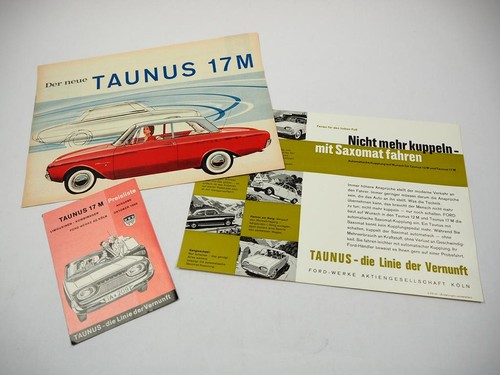 Brochure originale ford taunus - originale,