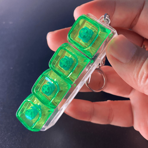Portachiavi led fidget mini - portachiavi,
