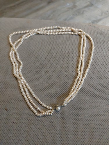 Collana perle vere vintage - perle,