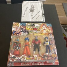 Goku Ssj God, Vegeta Ssj God, Wish, Jiren. Dragonball Super. Action Figure. G8