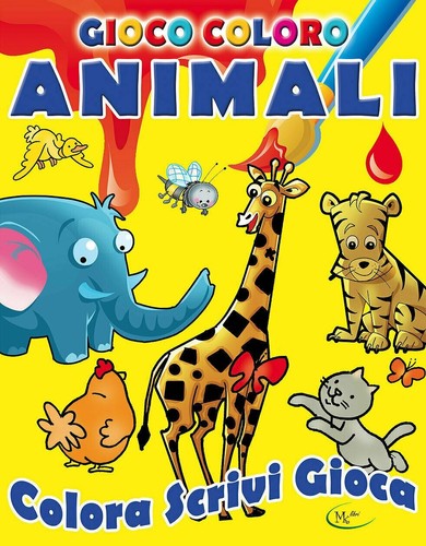 Gioco coloro animali colora - gioco,