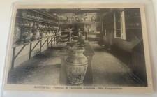 Cartolina Di Montopoli Valdarno Pisa Sala D’ Esposizione Fabbrica Terracotte Fp