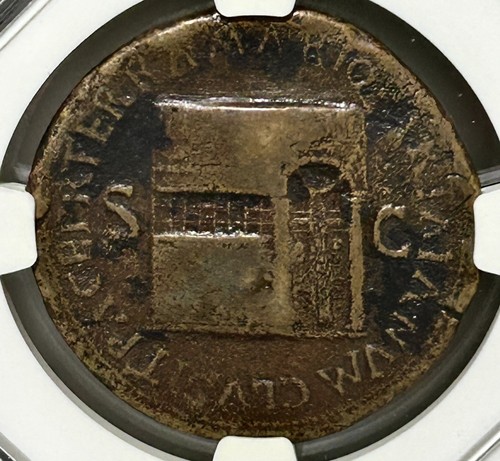 Nerone sesterzio 54 68 - ae,