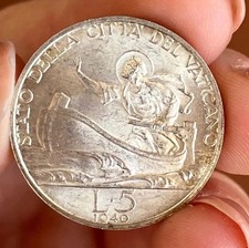 Vaticano lire 1940 pio - lire,