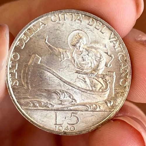 Vaticano lire 1940 - 5,