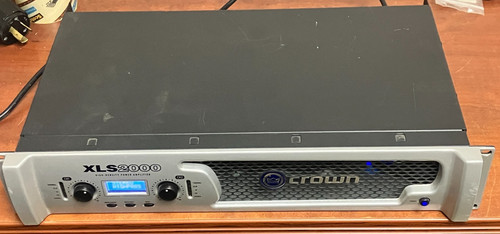 Crown xls2000 amplificatore - xls2000, di