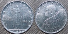 VATICAN CITY  # 100 lire 1961