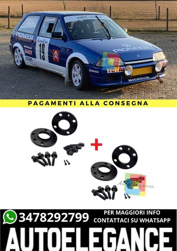 Kit distanziali 20mm nero - kit,