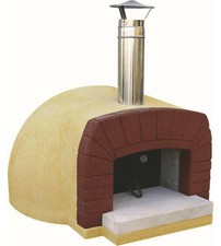 FORNO PER PIZZA LINEA VZ "ETNA" IN REFRATTARIO, 120X138X75/120 CM