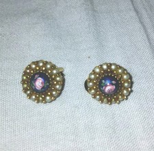 ORECCHINI VINTAGE ANNI 30 ORO