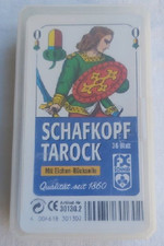 Mazzo Carte Schafkopf Tarock