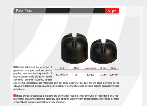 Milo pole pots coppetta - pole,