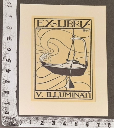 Wunderkammer exlibris 557 - wunderkammer, an