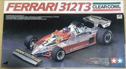 Ferrari 312t3 clearcowl tamiya - 312t3,