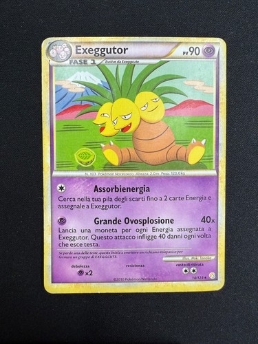 Pokemon exeggutor 123 heart - pokemon, 18/123