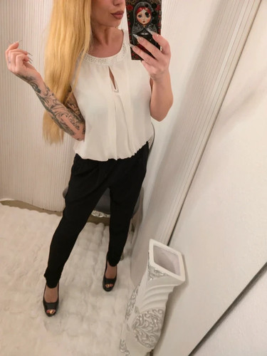 Tuta monopetto jumpsuit lunga