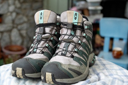 Scarpone trekking salomon - trekking,
