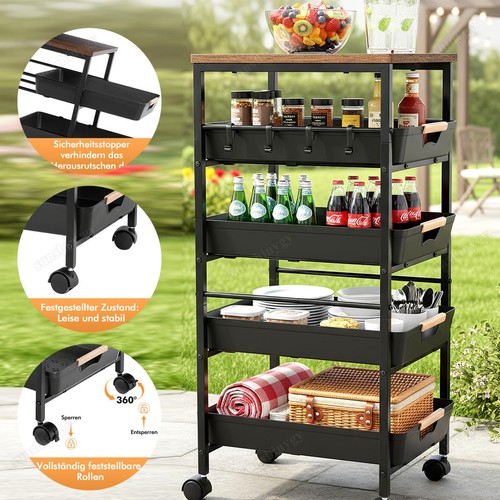Scaffale con ruote - carrello, di