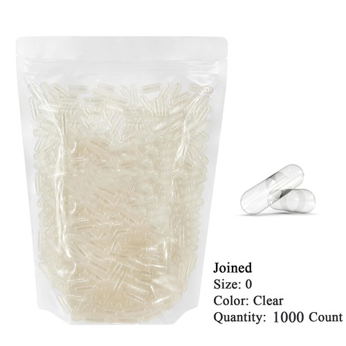 1000 capsule gelatina - capsule, vuote