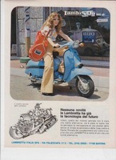 advertising Pubblicità MOTO LAMBRETTA 150 DL 1978-MOTOITALIANE SCOOTER EPOCA