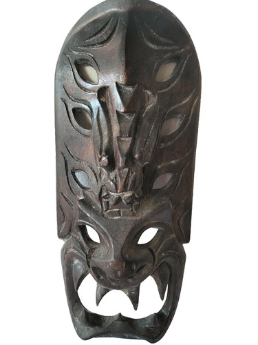 Primitive tribale oceania mask - primitive,