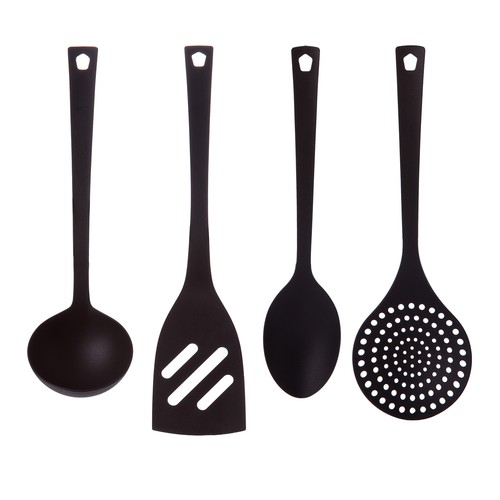 Set utensili cucina nylon - utensili,