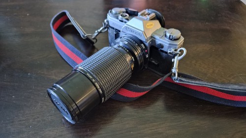 Canon con obiettivo zoom - con,