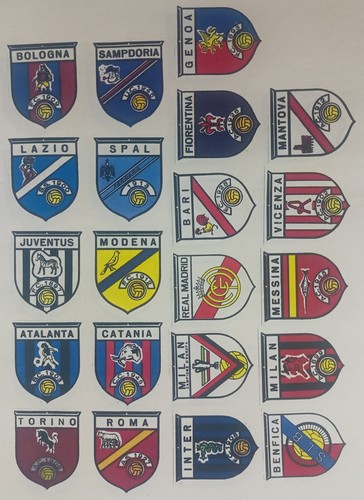 Set completo scudetti - completo, 21