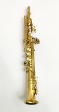 Rampone & Cazzani sax soprano semicurvo 2003 JAU R1 Jazz Oro Vintage