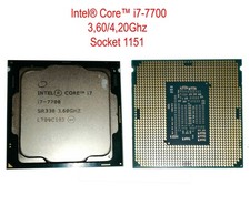 PROCESSORE CPU INTEL CORE i7-7700 8M Cache 3,60/4,2 GHz SK LGA 1151