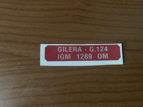 Gilera 124 extra - gilera, om