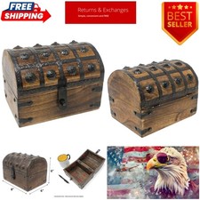 Scrigno del tesoro in legno