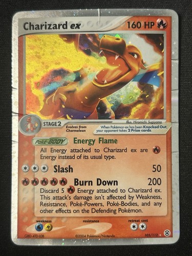 Carta pokémon rara charizard - carta,