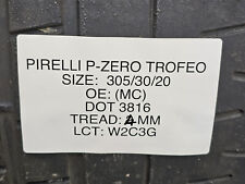 PIRELLI P-ZERO TROFEO R 305 30