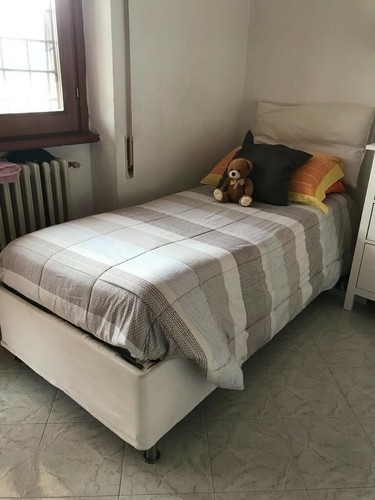 Letto singolo bianco 200 - singolo,