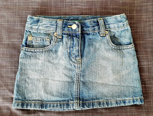 Minigonna jeans benetton - minigonna, 2